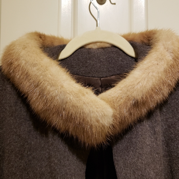 Vintage Mohair and Wool Coat - Picture 3 of 8